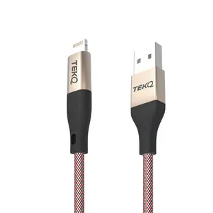 【TEKQ】 uCable iPhone lightning USB 充電資料傳輸線 120/200cm