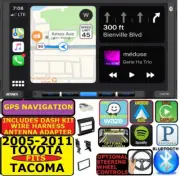 FITS 2005-11 TACOMA NAV BLUETOOTH APPLE CARPLAY ANDROID AUTO CAR STEREO RADIO