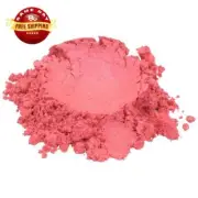 SHIMMER RASPBERRY POP / RED MICA COLORANT PIGMENT POWDER COSMETIC GRADE 4 OZ