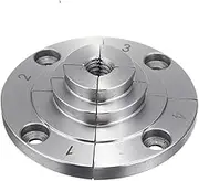 Reversible 3.5 Inch Wood Turning Chuck 1-Inch X 8TPI Thread Wood Lathe Chuck Accessory Jaws Wood Lathe Turning Tool 9 Types Chuck(3)