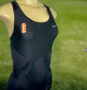Nike Pro Hyperstrong WNBA Team Issued Compression Tank Top Padded Women XL Tall