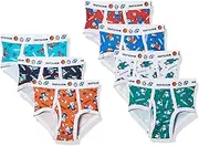 [Fruit of the Loom] Toddler Boys Days of the Week Briefs Underwear (7 Pair Pack), 4T/5T, Multi