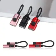 3.5mm Earphone Port Converter for Type C Devices Enables Charging Sound Playback