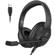 Headset with Microphone for Laptop, Wired Computer Headset with Volume & Mic ...
