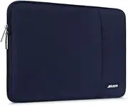 MOSISO iPad Air 3 10.5 2019 Sleeve Case,Compatible with 9.7-11 Inch iPad Pro, Surface Go 2018, iPad Air 2/Air(iPad 6/5), iPad 1/2/3/4 Water Repellent Polyester Vertical Pocket Tablet Bag, Navy Blue