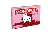Monopoly Hello Kitty Themed Family Party Tabletop Interactive Board Game 8+