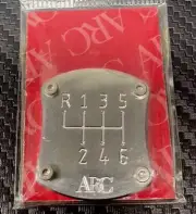 ARC JAPAN 6 Speed Console Shift Pattern Badge Genuine, JDM Limited GR86 GRC