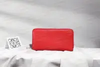 在飛比找Yahoo!奇摩拍賣優惠-LOEWE Linen Zip Around Wallet 