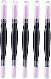 BIUDECO 5Pcs Polishing Stick Double Headed Nail Tool for Gentle Cuticle Removal and Nail Buffing Ergonomic Handle for Comfortable Use Nail Salons and Home Manicure