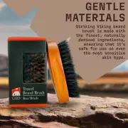 Men's Beard Hair Grooming Styling Brush Gift For Holidays Secret Santa Christmas