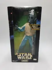BRAND NEW • KENNER 1997 STAR WARS • GREEDO fully poseable 12" ACTION FIGURE nos
