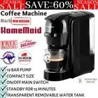 Homemaid Ground Coffee Capsule Pod Machine Nespresso Espresso Caffitaly 19 Bar