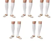 5 Pair Sm/Med Copper Compression Support Socks 20-30mmHg Graduated Men's Women's