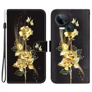 For Tecno Spark 10 5g Case Pattern Printing Wallet Phone Cover