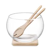 Lsa 3-Piece Serve Salad Bowl & Servers Set
