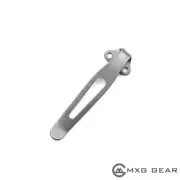 Custom Titanium Deep Carry Pocket Clip Made for Zero Tolerance ZT0900 Knife