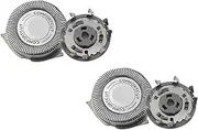 2/4/6Pcs，Compatible For Philips ，Shaver Replacement Heads SH30/5 S5000 S510 S520 550 Wet Dry Blade Head Accessories(2pcs)