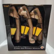 Spirit Halloween Zombie Arm Pathway Markers Sound Activated Set Of 3 Brand New