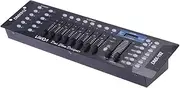 DMX Controller, Lixada DMX 512 Console, Control Panel, 192 Channels for Stage Lamp, Moving Head, DJ, Club, Party