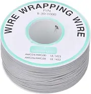 Marhynchus Gray OK Wire Printed Circuit Board Repairing Tin Plated Copper 30AWG Wrapping Jumper Wire Copper 30AWG 300 M