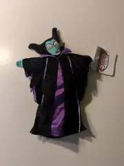 The Disney Store Sleeping Beauty MALEFICENT Mini Bean Bag Plush Disney Parks NWT