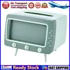 LF# TV Shape Tissue Box Dispenser with Mobile Phone Stand for Desk Bathroom (Gre