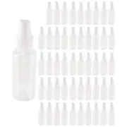 50 Pieces 50Ml Bottles Plastic Empty Refillable Atomiser Transparent3433