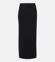[Joseph] Joseph Knitted mid-rise maxi skirt AU 8 black