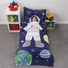 Everything Kids Space Astronaut - Navy, Green & Yellow Glow in The Dark 4Piec...