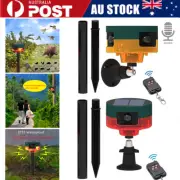 Solar 360° Motion Sensor Alarm 129dB Loud LED Strobe Siren Lamp Customize Sound