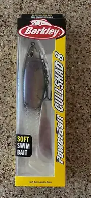 Berkley PowerBait CullShad 8” Soft Swim Bait Lure ~ Ghost Morning Dawn 2 3/4 Oz