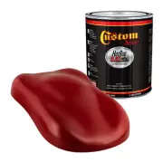 Hot Rod Flatz Candy Apple Red Urethane Automotive Flat Car Paint, Gallon Only