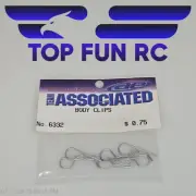 Team Associated 6332 Body Clips For RC10B4