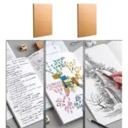 Softcover Notebook with 68 Page Unlined for Writing Drawing Sketching Mind Map
