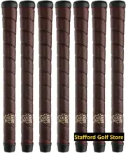 The Grip Master Tour Classic Wrap Golf Grips Standard .600" Core - Set of 7