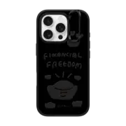 iPhone 16 Pro Impact Ring Stand Case MagSafe Compatible Financial Freedom2