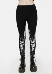 [Devil Fashion] Baphomet Leggings