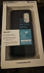 Incipio DualPro Series Case for Samsung Galaxy S20 5G 6.2" (Black) NEW