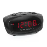 70044A Black Super-Loud LED Electric Alarm Clock Standard