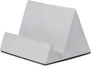 COMNESTBI Mobile Phone Holder Grey Phone Bracket Tablet Base for Desk Durable Support and Tablets for Office Study Room Living Room Table