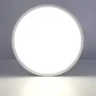 LightingWill 15.7 Inch LED Flush Mount Ceiling Light Fixture, 5000K Daylight ...
