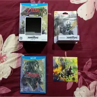 在飛比找蝦皮購物優惠-Wii U 薩爾達傳說 曙光公主 HD 狼化林克amiibo