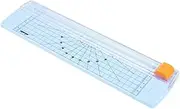 Plastic Paper Cutter A4 Moving Hob Design Straight Slide Multi-angle Cutting Ruler Measurement