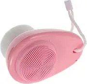 HONMEET Manual Silicone Facial Brush Double-sided Cleansing Tool for Women Gentle Sensitive Skin Portable Easy to Use