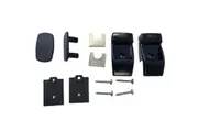 Fiamma Awning Leg Wall Bracket Kit Black suits F45, F45S, F65 Caravan Brackets