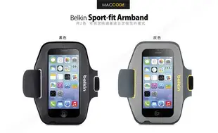 宙宣公司貨Belkin Sport-fit 潛水布 運動臂套 iPhone 5S / SE /5  專用 黑色 現貨含稅