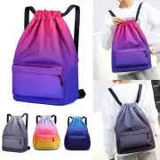 Conveniently Carry Your Sports Gear with this Waterproof Drawstring Bag