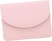 [BESPORTBLE] Aesthetic Wallet Compact Credit Card Holder for Business Cards Design Durable PU for Daily Use Travel Cute Purse for Ladies Teen