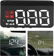 Obdii Hud Head Up Display, Car Head Up Display Speedometer, Obd2 Hud Head Up Display Windshield Projector Multifunction Gauge Alarm Fatigue Driving Reminder