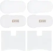 Jollsung HZ500UKT Filters for Shark HZ500 HZ500UK HZ500UKT Anti Hair Wrap Corded Stick Vacuum Cleaner, 2 Anti-Allergen Post-Motor Filters and 4 Foam & Felt Filters (HZ500 (2+4))